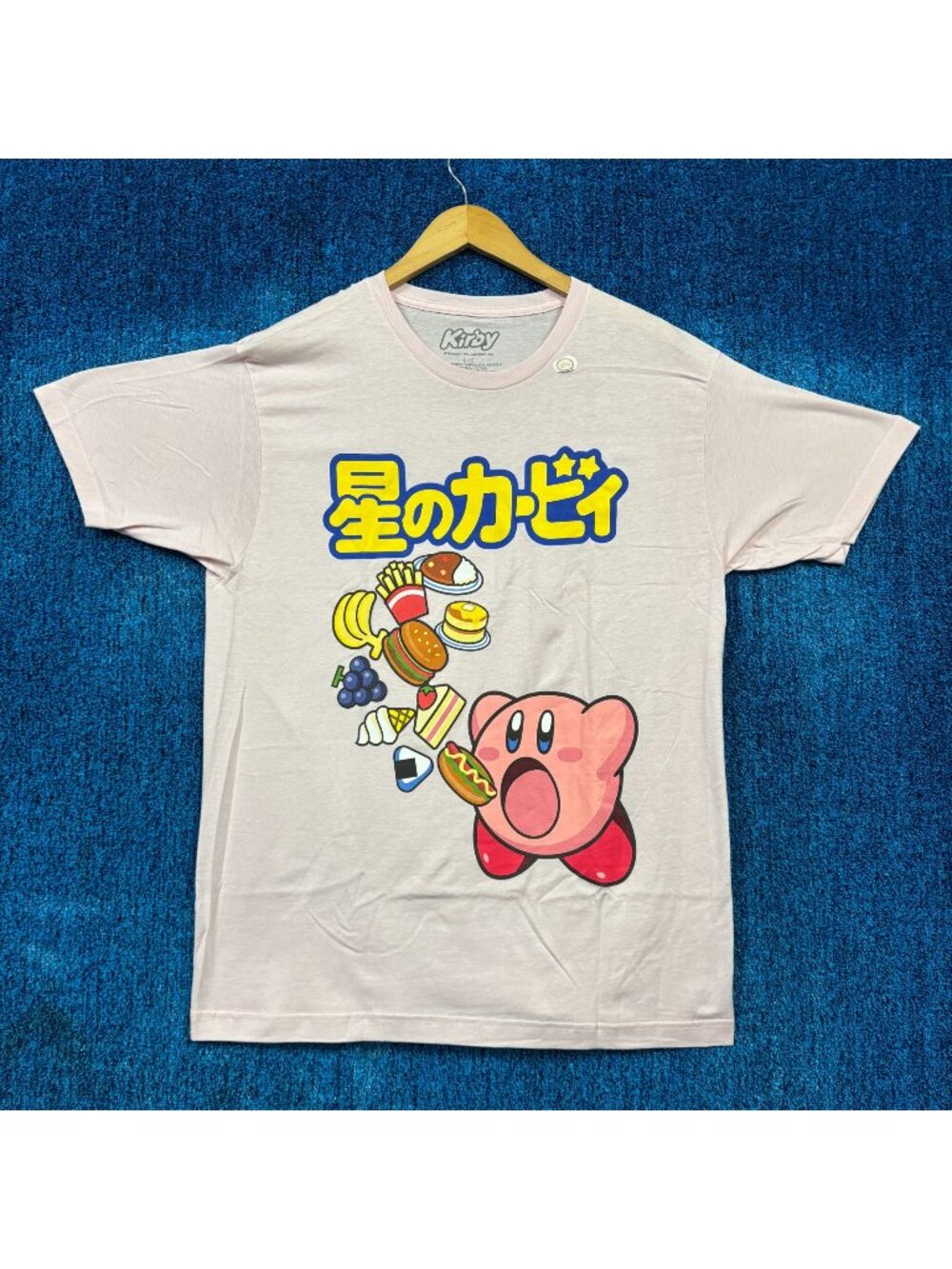 Kirbys Dream Buffet Hoshi No Kabi Kawaii Nintendo Star Tee L